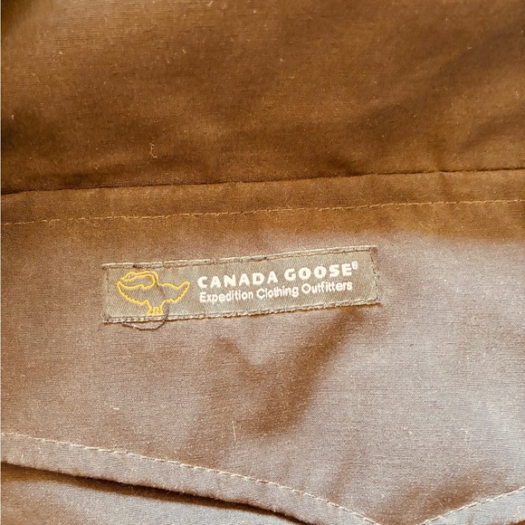 Canada Goose Heli Arctic Black Parka with Fur Trim M medium vintage - Picture 4 of 7